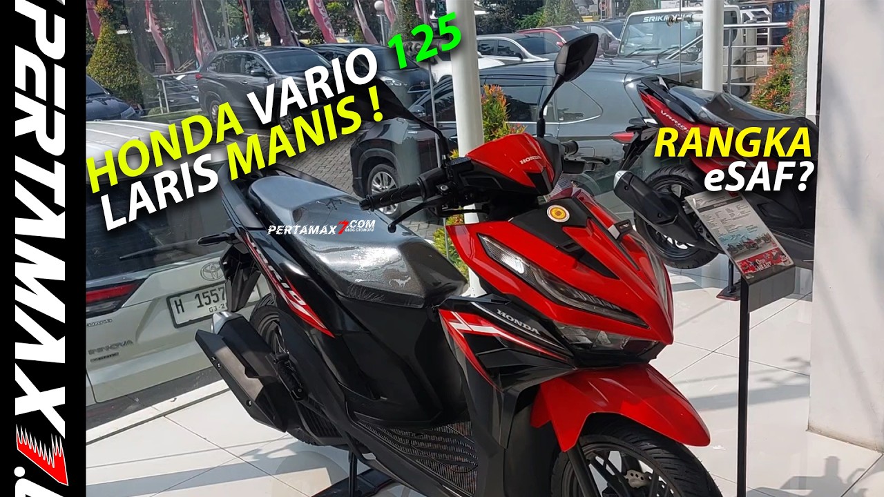 KENAPA Honda VARIO 125 Laris Manis Opini Asal Efek Rangka eSAF? 