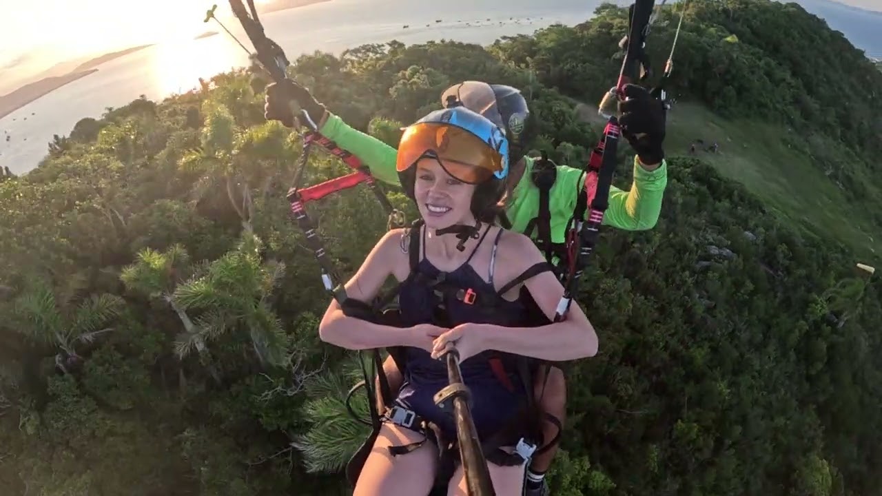 Meu primeiro voo de parapente!!