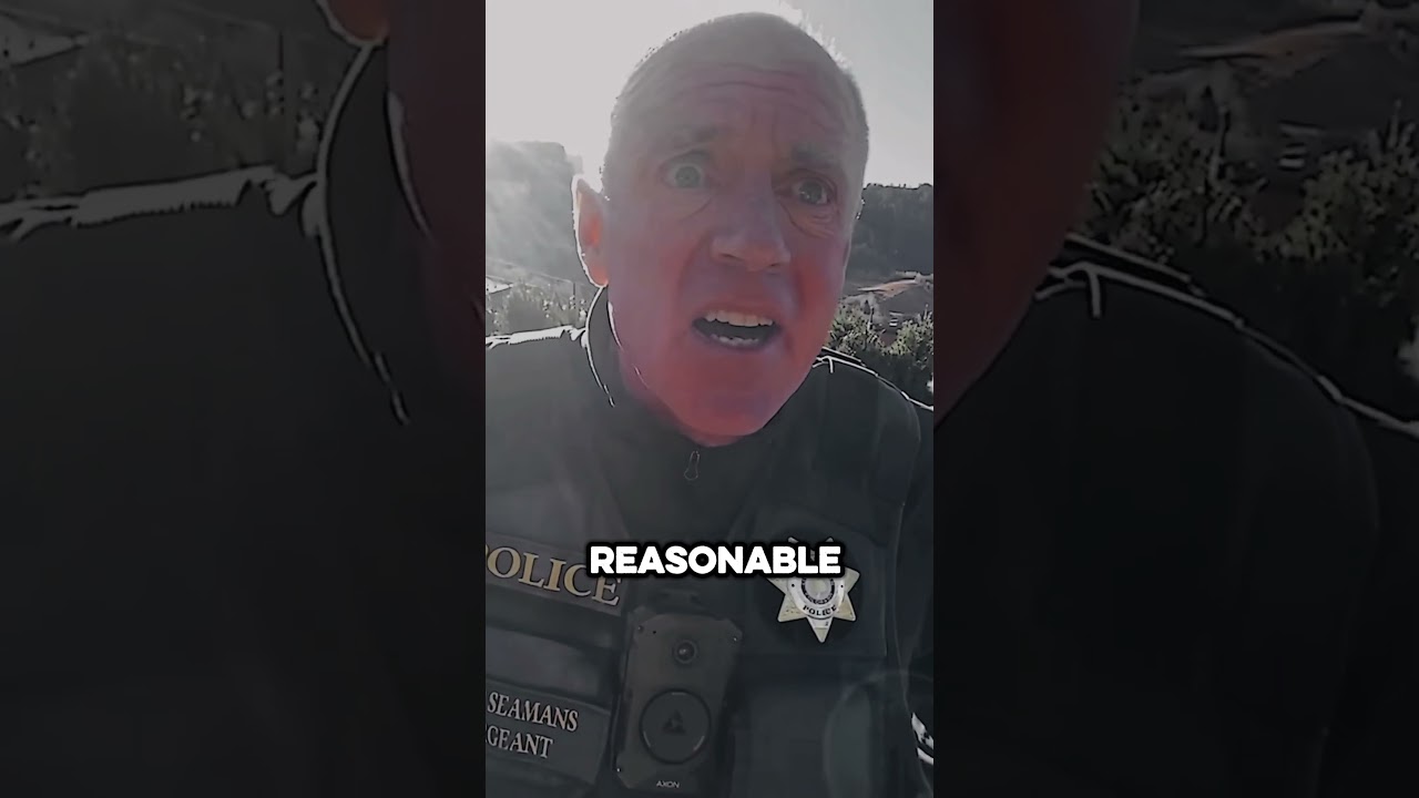 DETAINED FOR A HOODIE? 🔥#firstamendment #idrefusal #knowyourrights #lawenforcement #copwatch