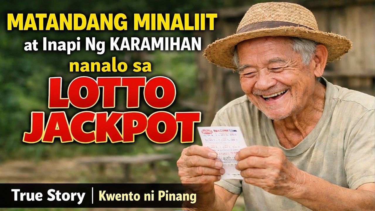 MATANDANG MINALIIT AT INAPI NG KARAMIHAN NANALO SA LOTTO JACKPOT | True Story