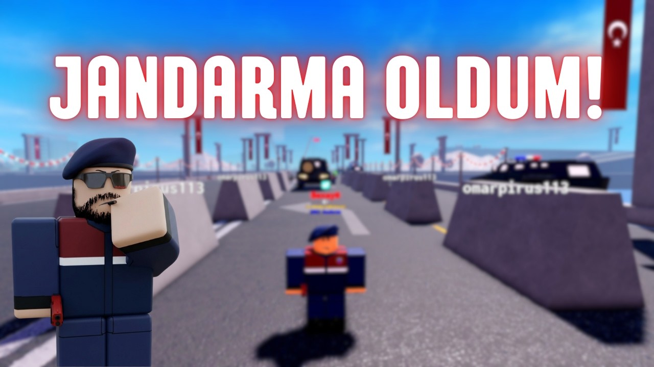 Jandarma oldum! (THDB Olarak 1 GÜN!) | TA Roblox