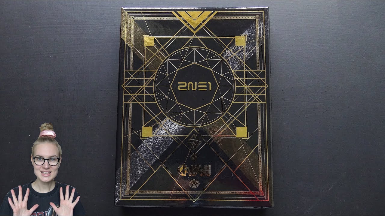 Unboxing 2NE1 2nd Japanese Studio Album Crush [Limited (2 CD+DVD) Edition]