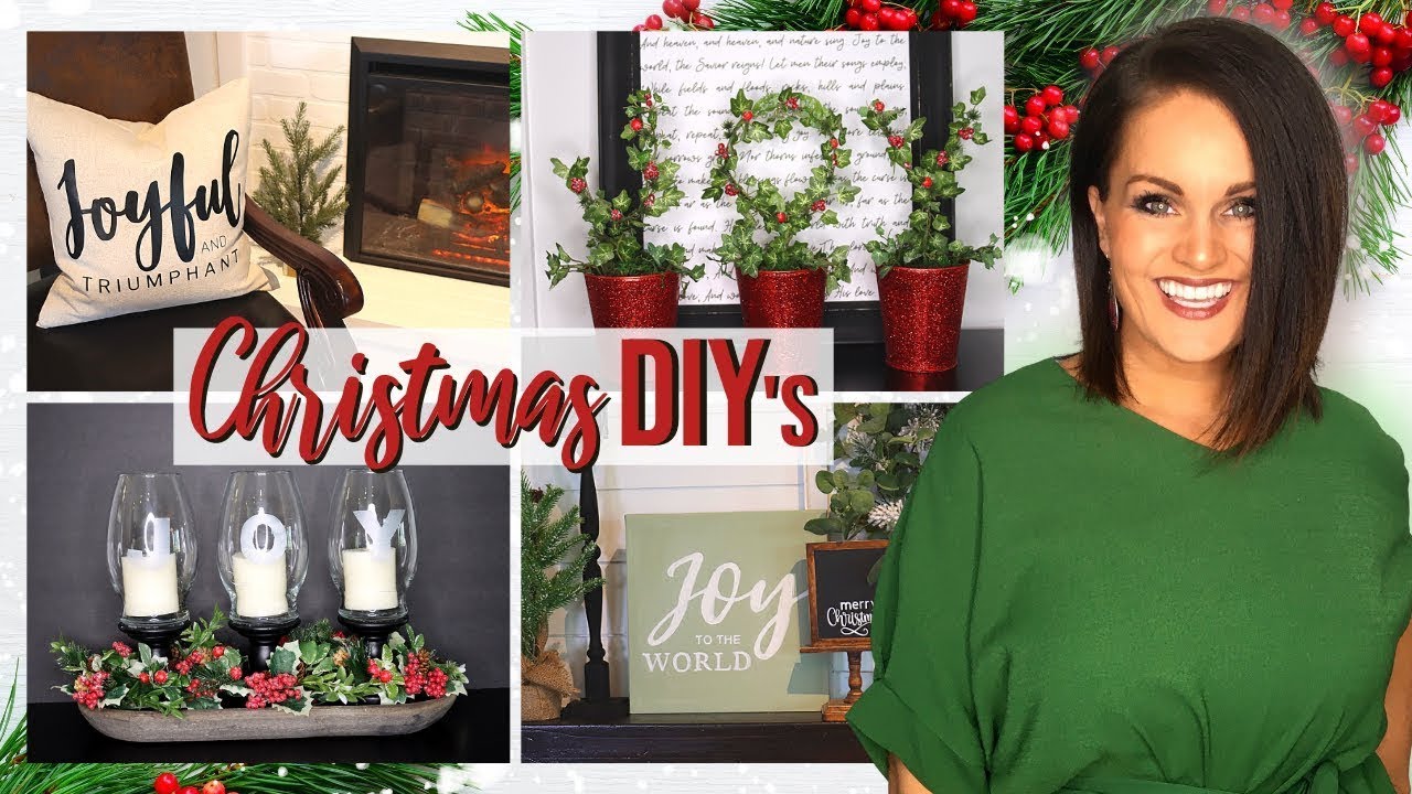 AMAZING Christmas DECOR DIYs Sure to Bring JOY into Your Home!