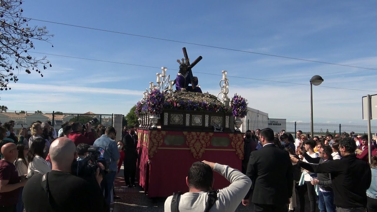 Salida Procesional Ntro. Padre Jesús en la Tercera Caida ( Sábado de Pasión 2022 ) Sanlúcar de Bda.