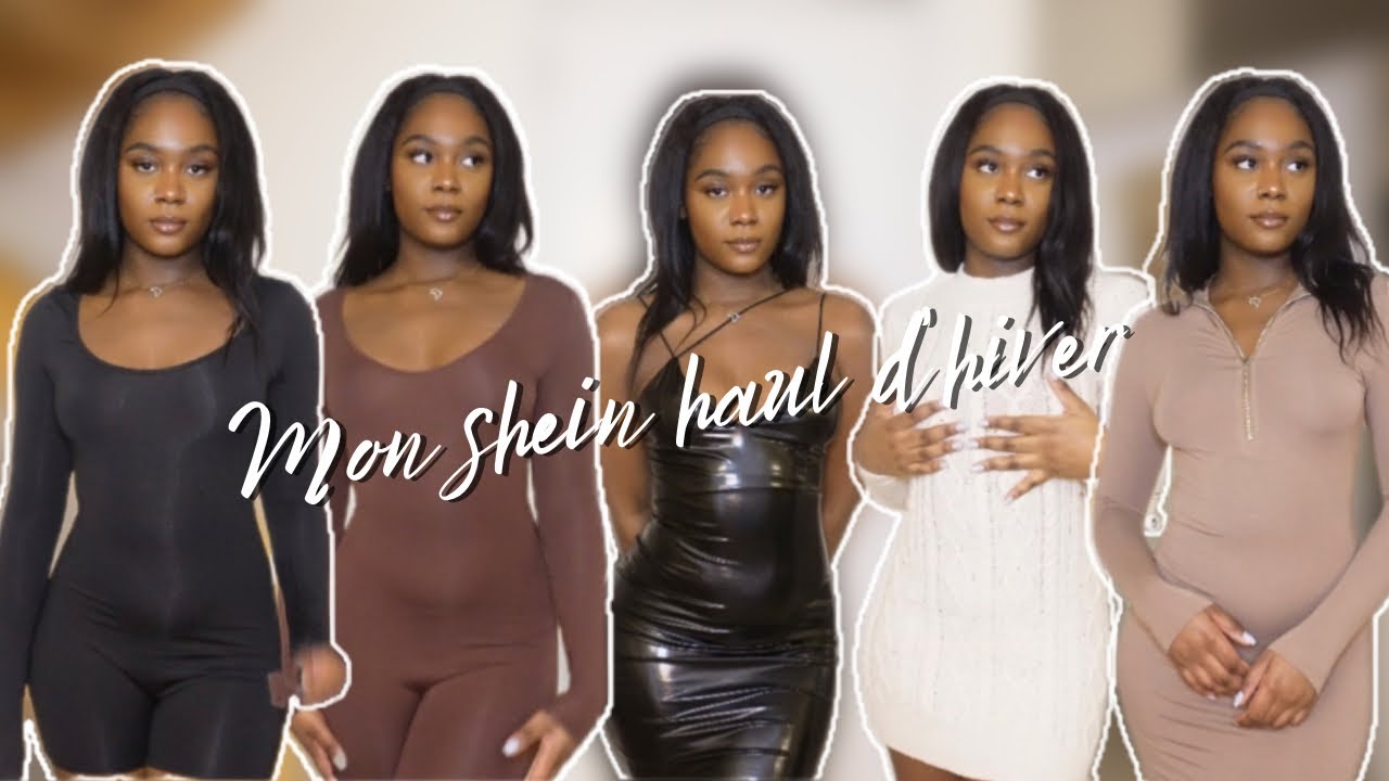 MON HAUL D'HIVER  | SHEIN TRY ON HAUL | des outfits a avoir pour &ecirc;tre sexy et cosy pendant l'hiver
