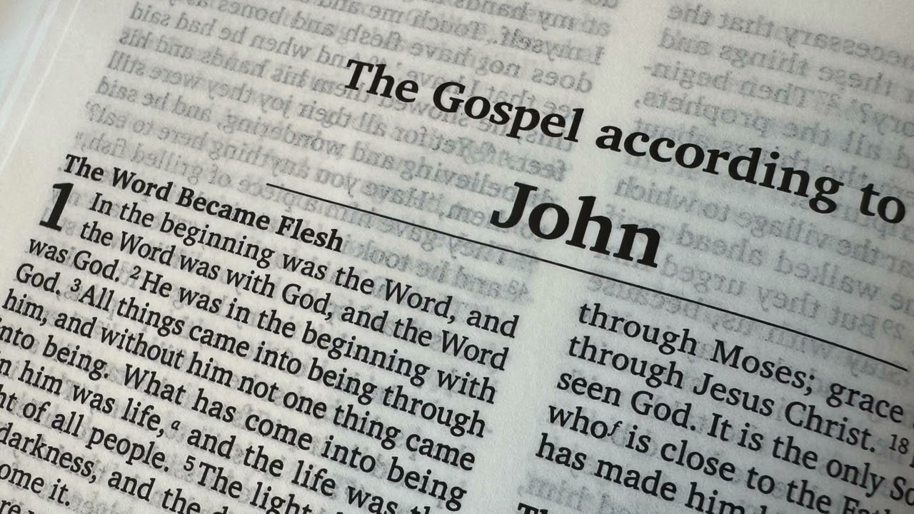5 Gospel of John, Chapter 1, Verses 1-18, Sunday 4th January 2026