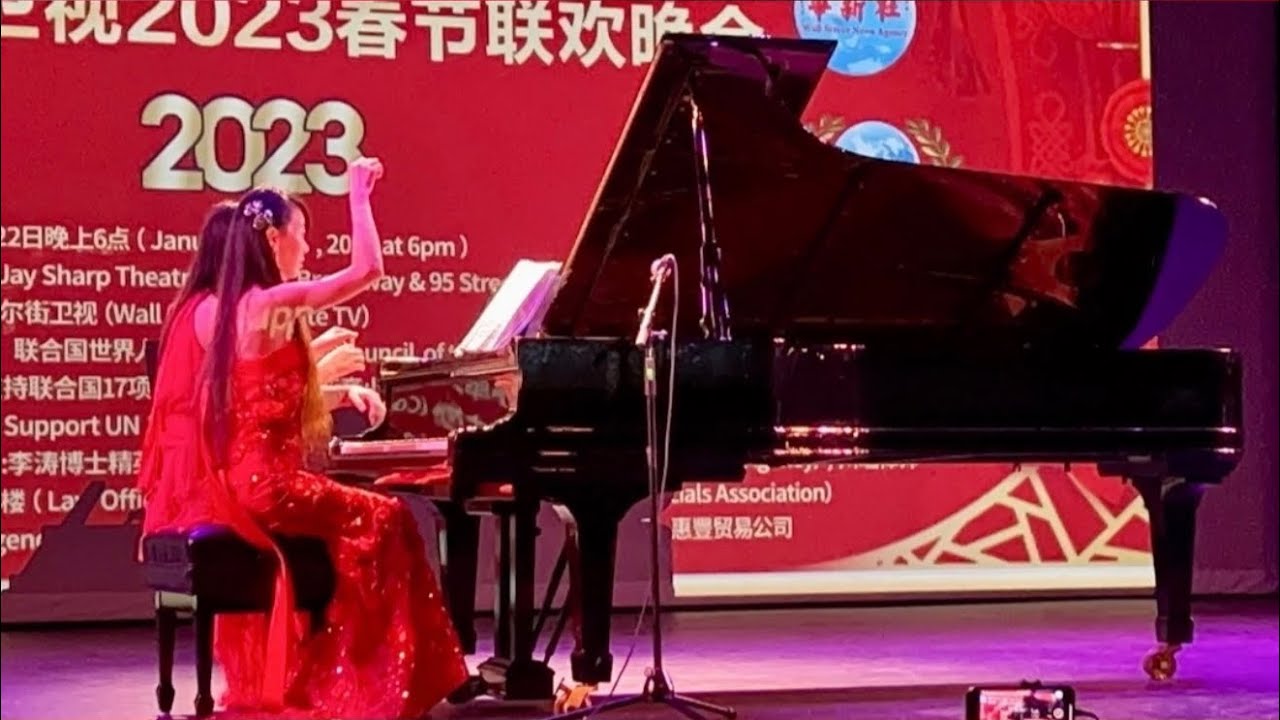 2022–2023 Piano Duet – Dr. Tao Li with Students Claire Zhang & Jason Li