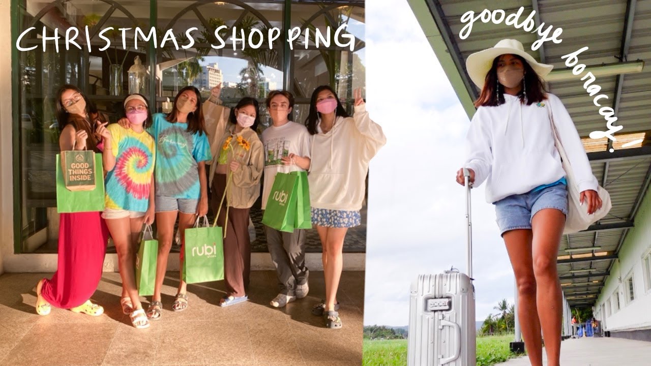 Going Back to Manila & Buying Christmas Gifts ✈️🎁
