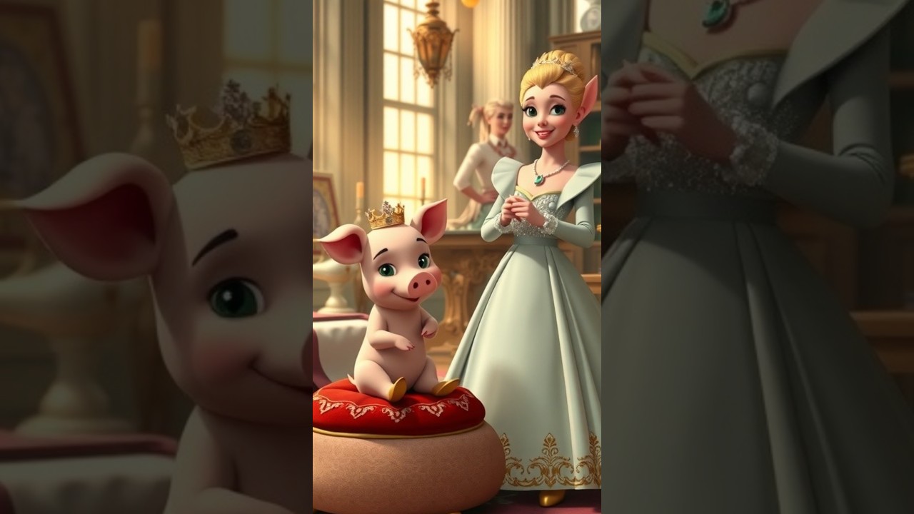 The Pig Who Tried on the Royal Shoes | Animated Fable Short | Bee Animation