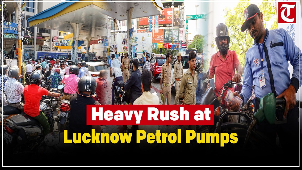 Panic at Lucknow petrol pumps continues amid fuel shortage and public alarm