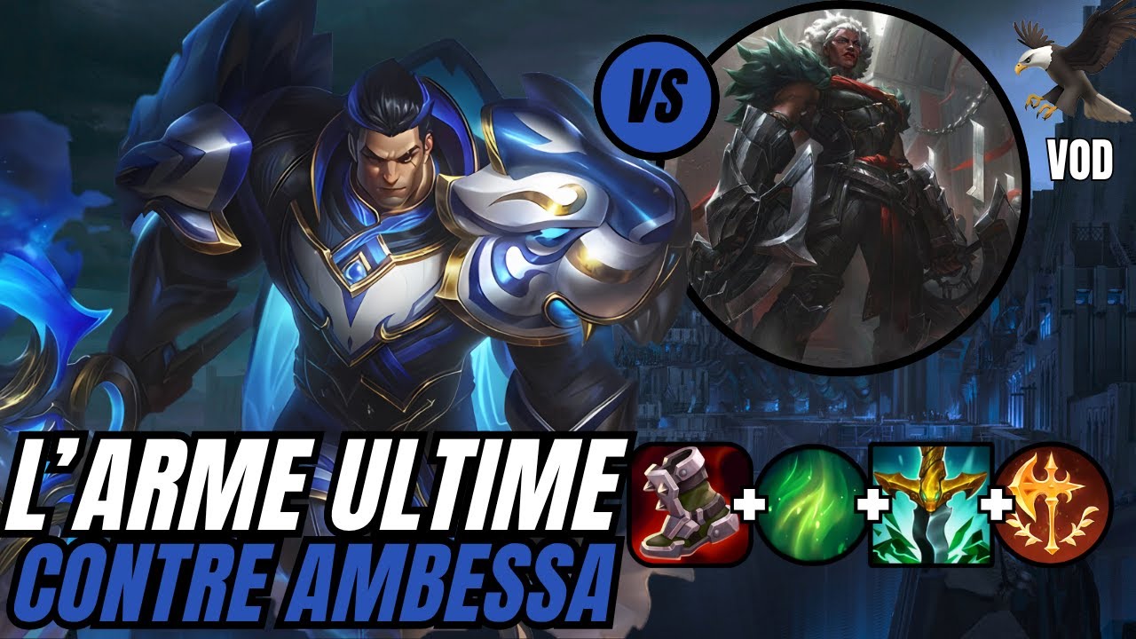 L'ARME SECRETE CONTRE AMBESSA !!!!- SoloQ Master - Darius vs Ambessa