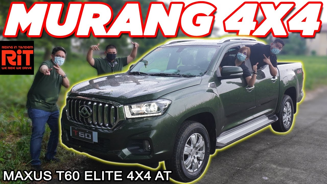 2020 Maxus T60 Elite 4x4 AT : Murang 4x4 : LDV T60