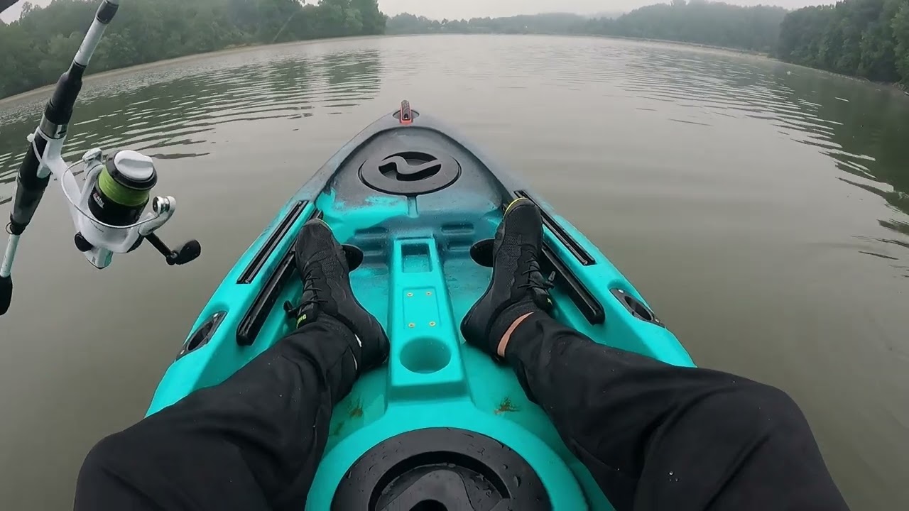 Pesca de White Perch pensilvania #KayakVibe #CrappiJiG #LoveFishing NoSoyAutorDeLaMusicaDeFondo
