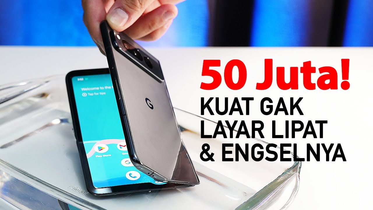 Google Pixel Fold 🤳🏻 Hape Lipat Termahal di Dunia‼️IPX8, 120Hz, Dual Speaker