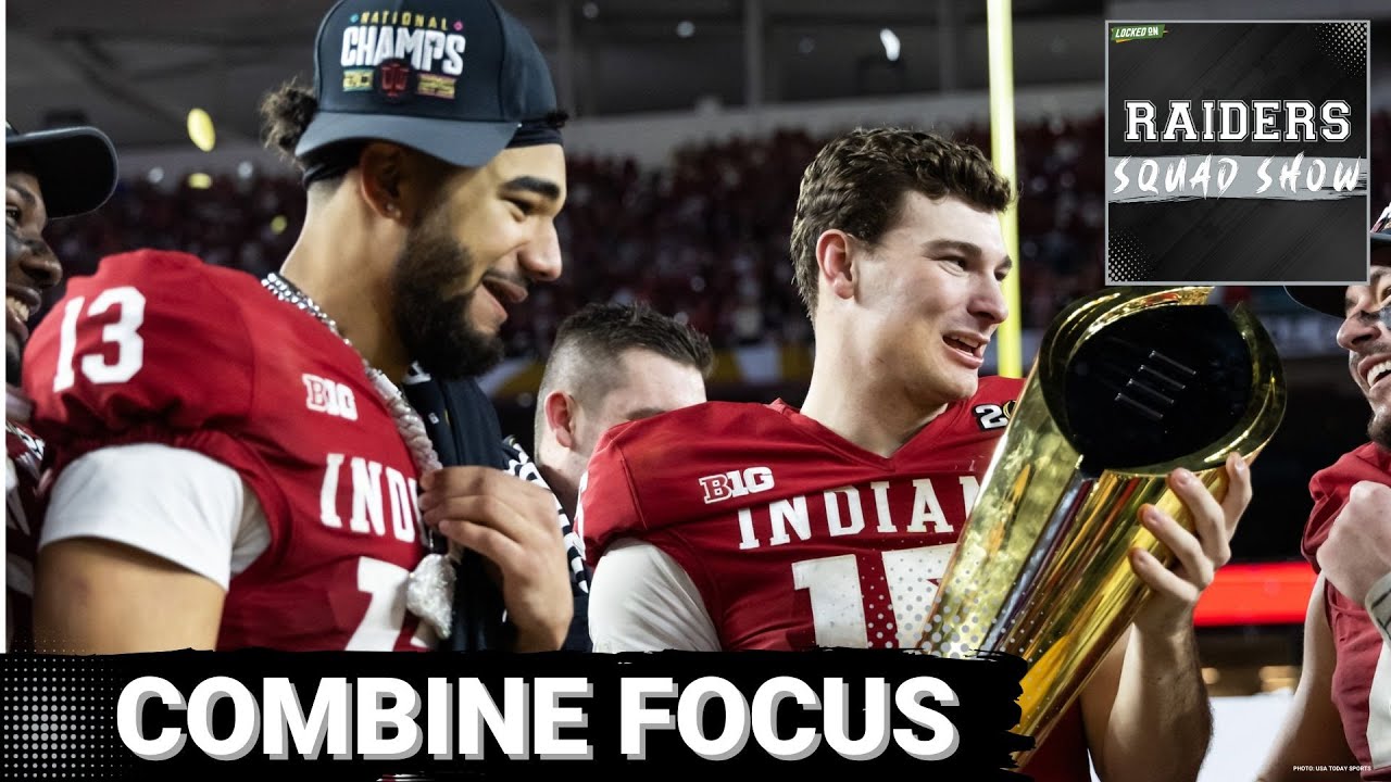 RAIDERS SQUAD SHOW: Las Vegas RAIDERS eye WR ELIJAH SARRATT at 2026 NFL COMBINE | Maxx CROSBY value