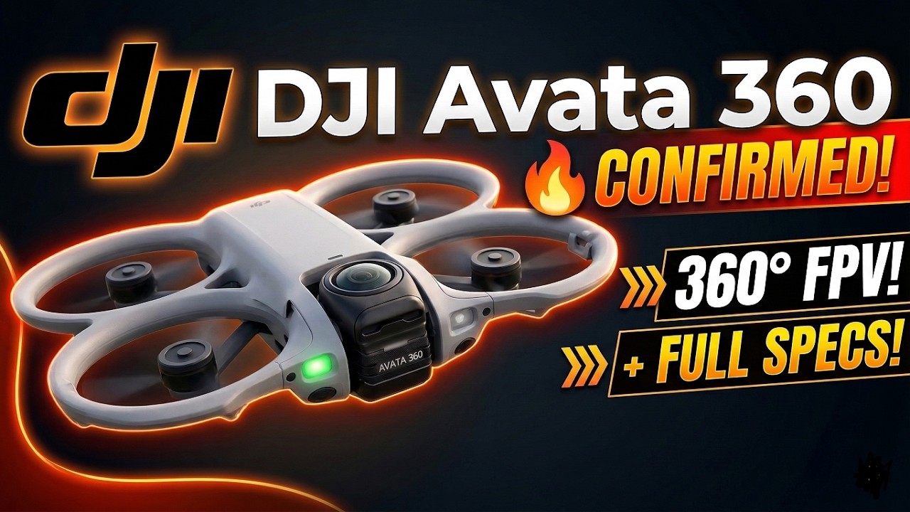 DJI Avata 360 Teaser Out! 🔥 360° FPV Drone Confirmed | Full Specs + Price | #djiavata360 #djidrones