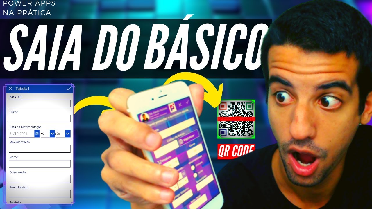 SAIA DO BÁSICO - QR CODE, GALERIAS, BLOQUEIOS DE ENVIO E MUITO MAIS - POWER APPS