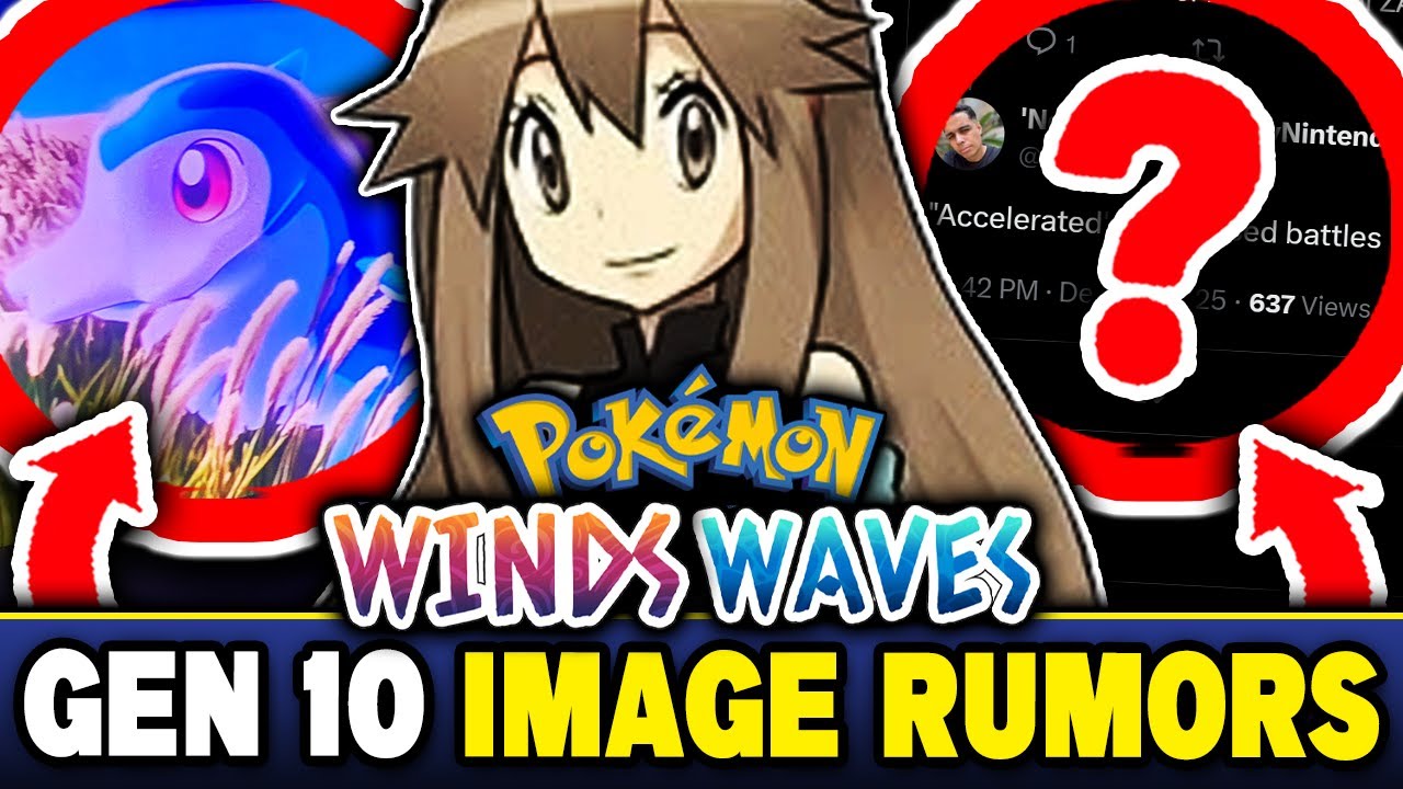 POKEMON NEWS! NEW 'ACCELERATED BATTLE' LEAK FOR GEN 10? NEW STARTER IMAGE RUMORS & MORE!