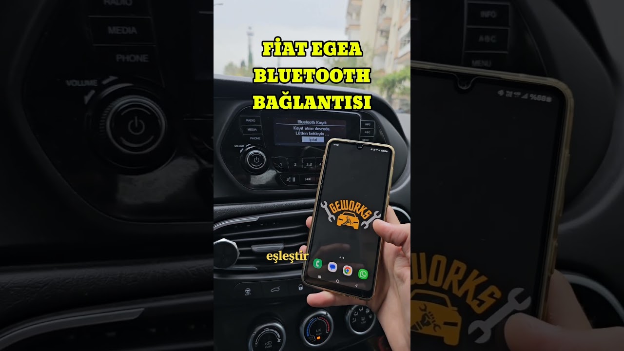 Fiat Egea Bluetooth Bağlantısı #shortvideo #shorts #youtubeshorts #fiat #car