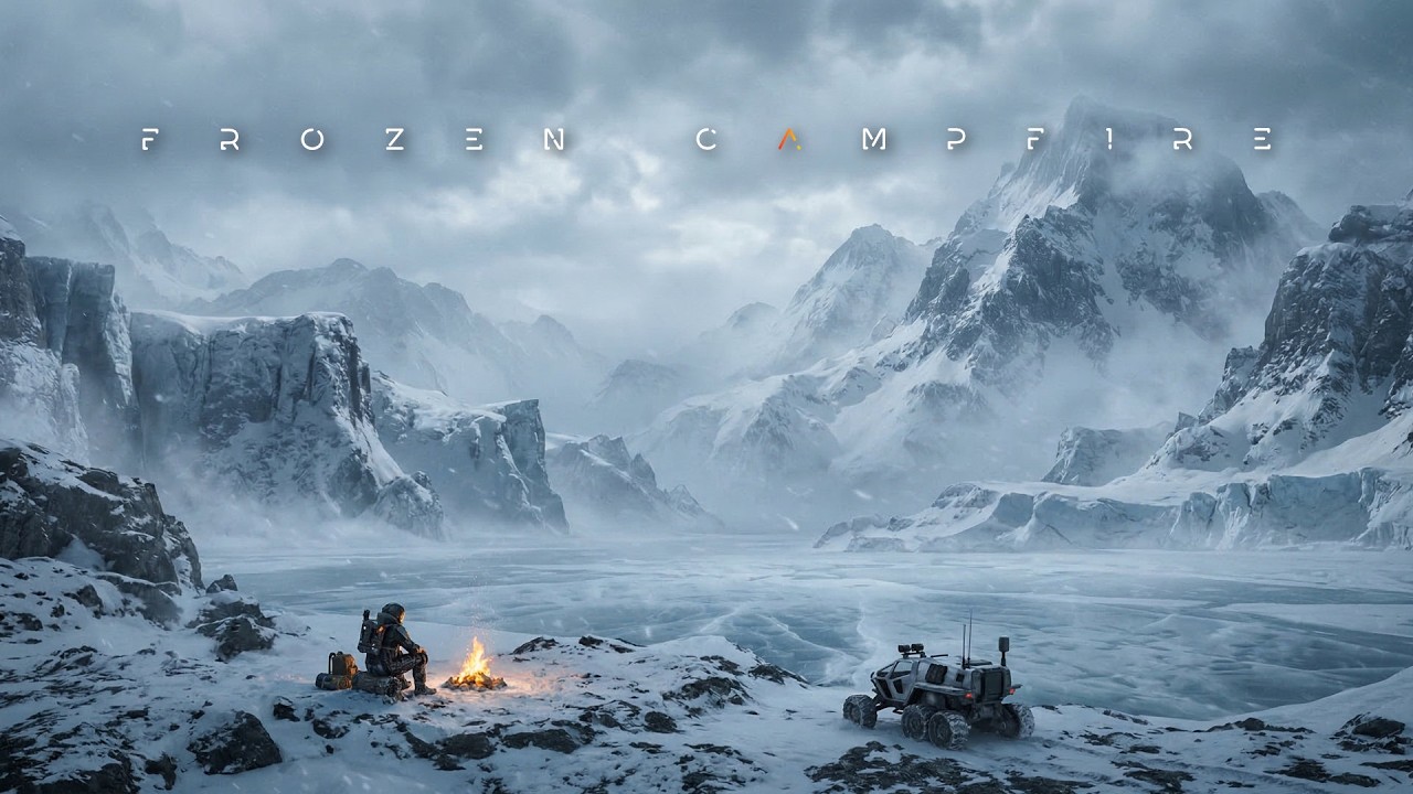 Campfire on a Frozen Planet — Arctic Sci-Fi Ambient for Deep Focus