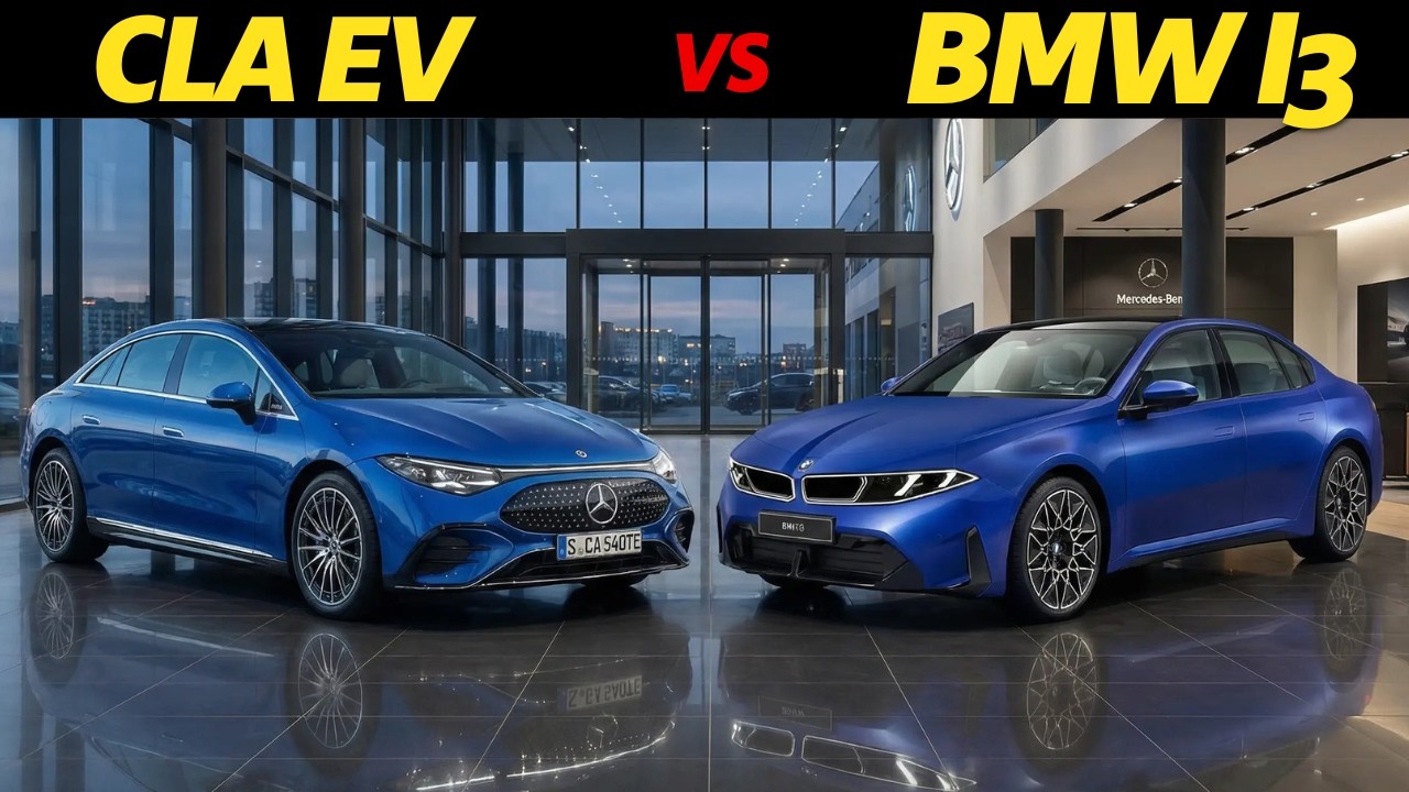 2026 BMW i3 vs 2026 Mercedes CLA – Die beste Elektro-Limousine Europas?