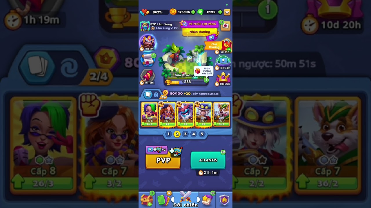 LUDUS #23: Bung Hơn 350 Chùy Kính Lặn Đập Vỏ Sò Kiếm Star Perk Bá: AEGIS. Trong Event Atlantis.