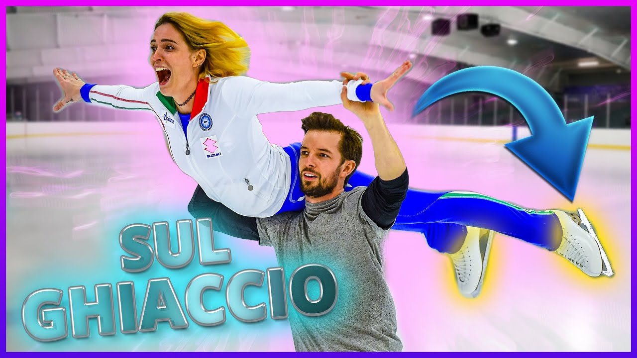 ⛸️ Un pattinatore OLIMPICO mi porta sul GHIACCIO!  🧊 INCREDIBILE! 🧊