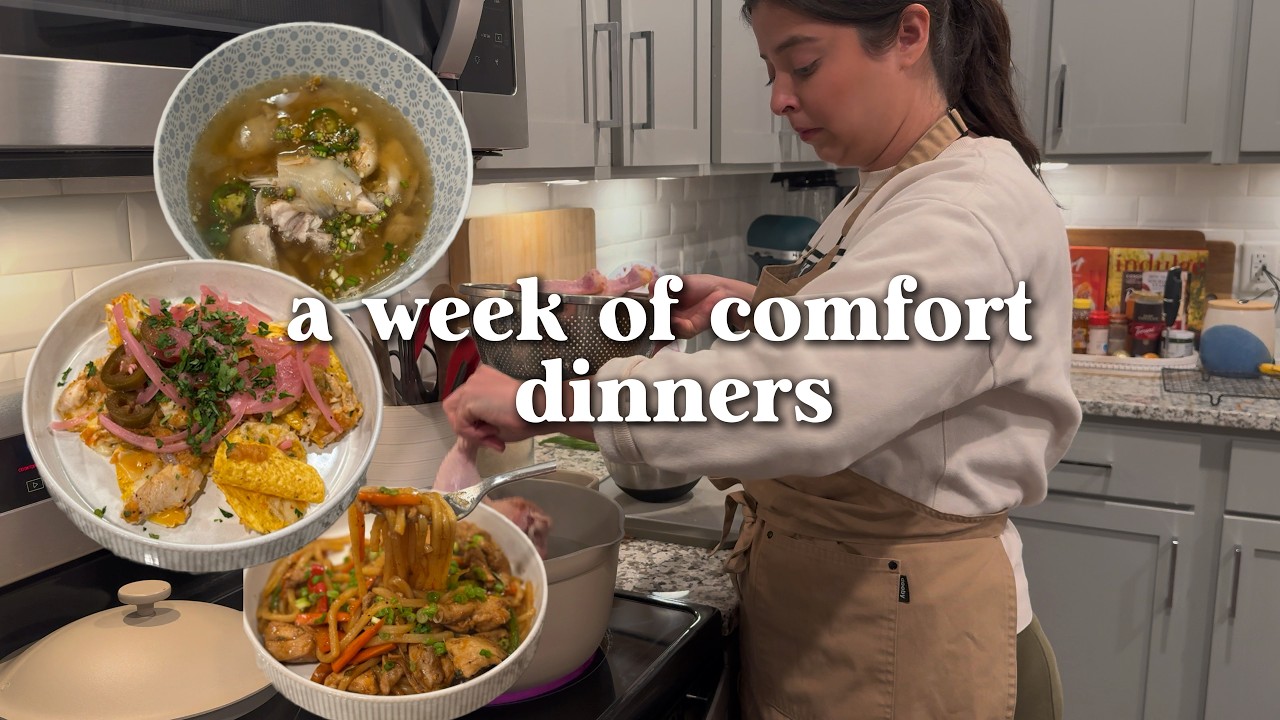 Stress-Free & Comforting Weeknight Dinners | relaxing and realistic cooking