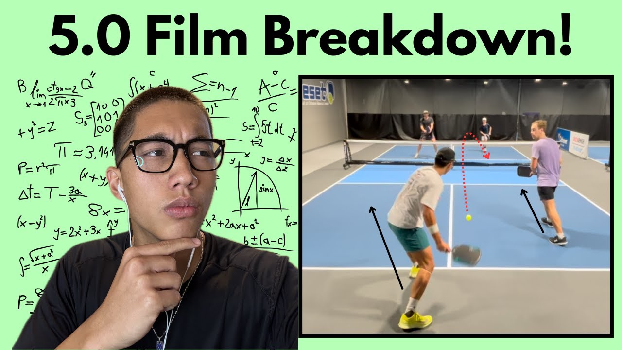 WATCH THIS TO GET BETTER AT PICKLEBALL | 5.0 rec play | Film Breakdown Series ep.1