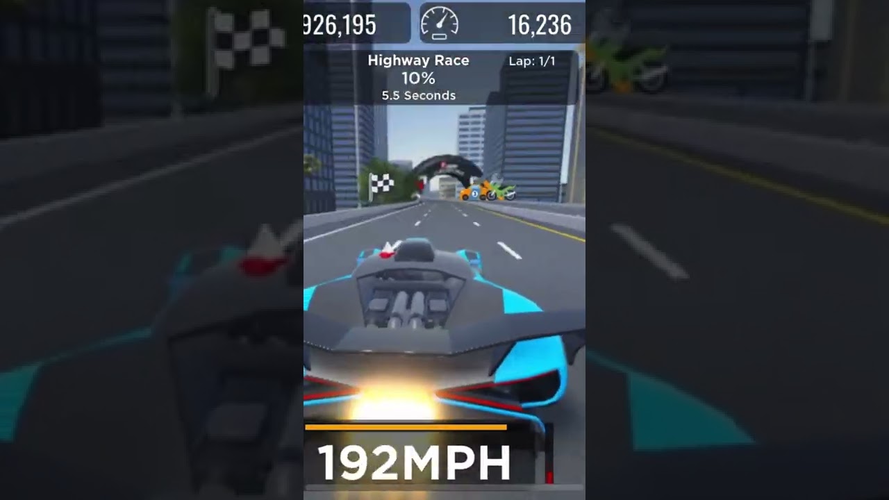 Bugatti bolide vehicle legends highway race fastest time top speed 361 mph, place: 23.3 seconds.