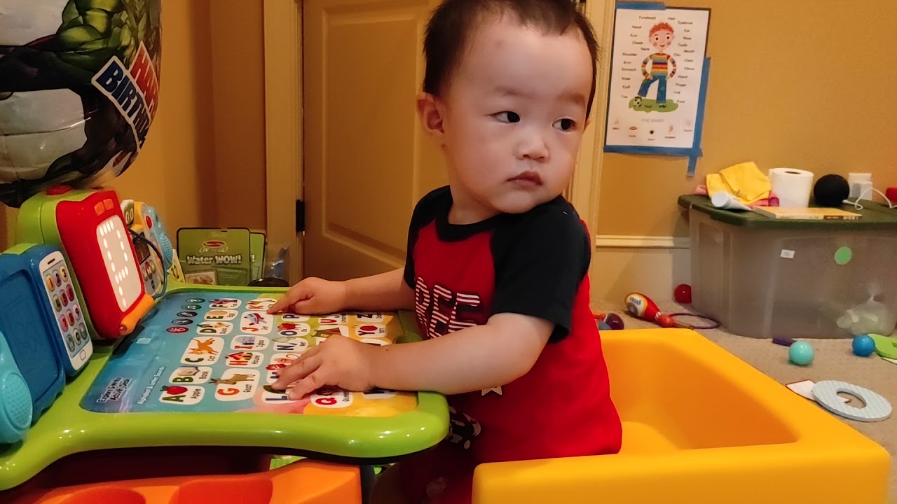 #vtech table upgraded with #children factory cube chair | #primarycolours enhance your learning