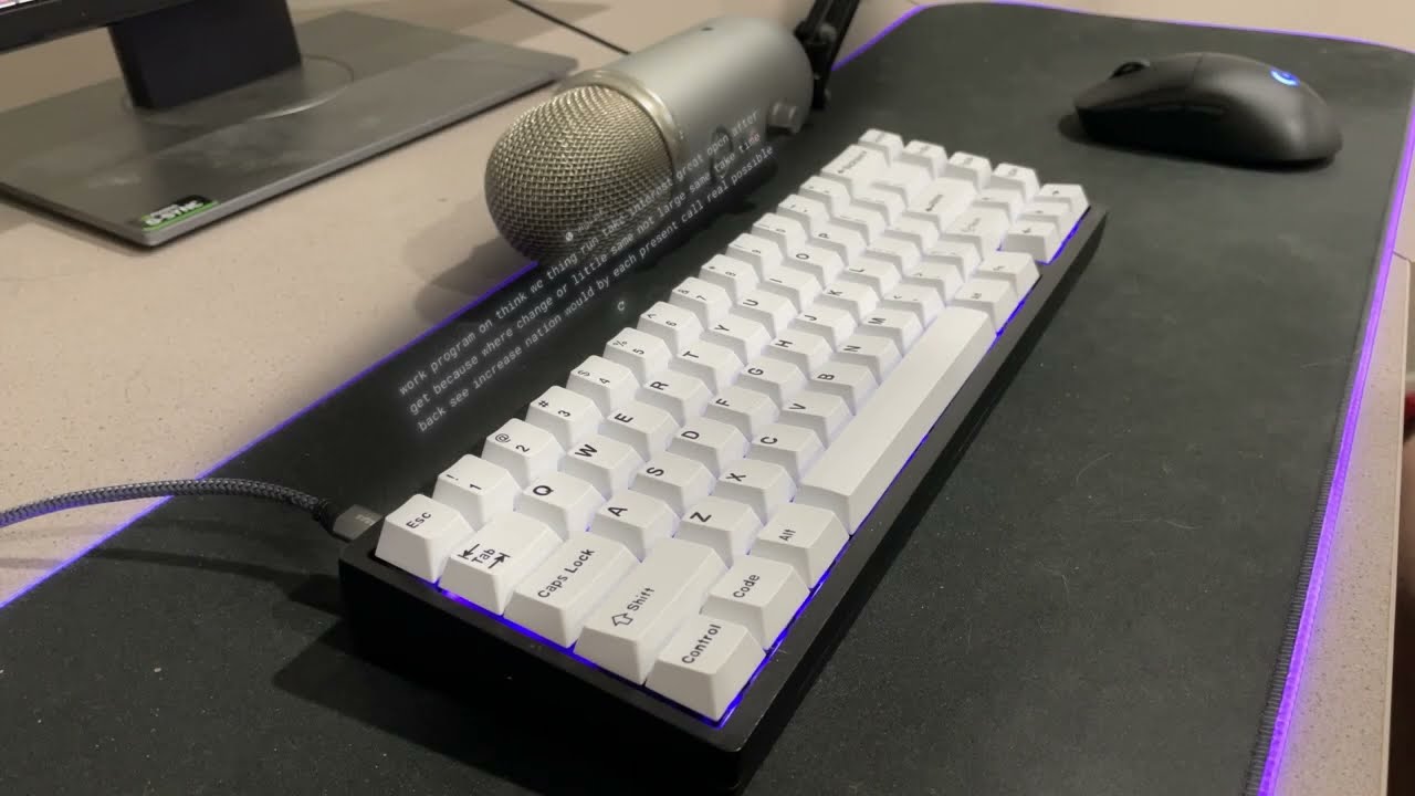 KBD67 Lite | Gateron Milky Top Yellows | PC Plate | Sound Test