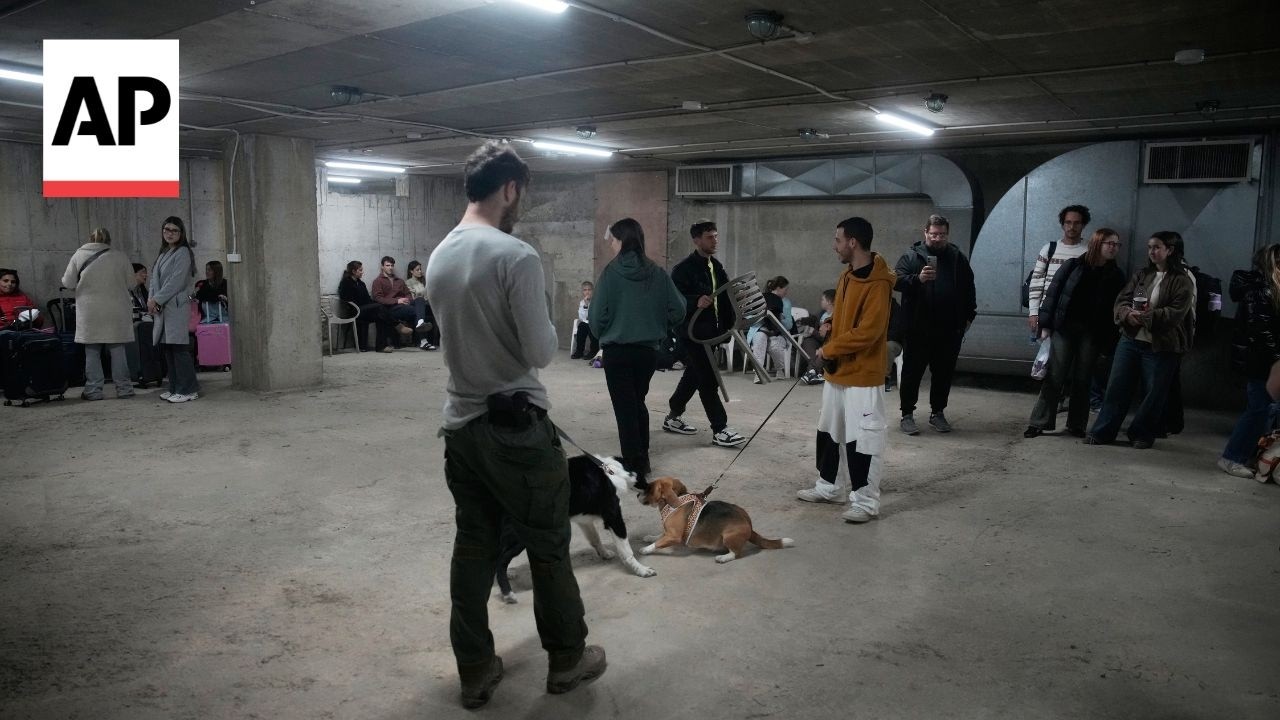 'I'm sure we're going to win': Israel residents seek shelter after strikes on Iran