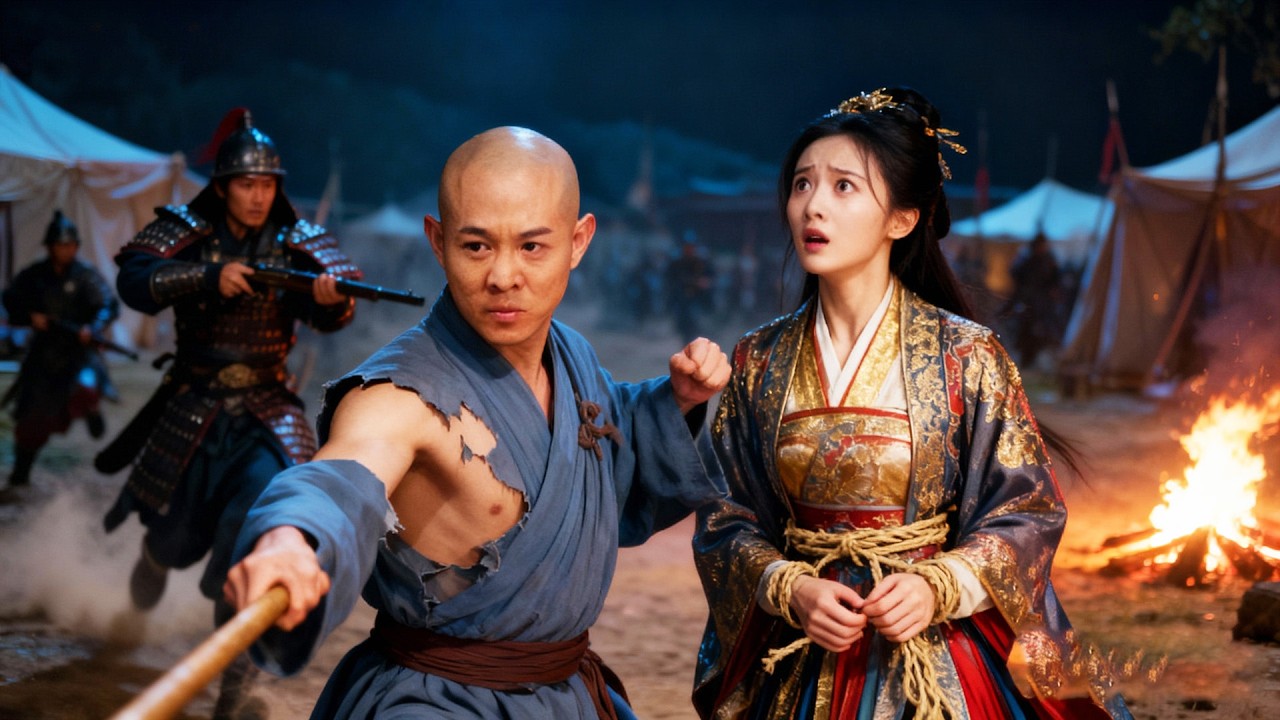 【中國功夫】👊公主被困兵營，帥和尚單槍救美，大戰一觸即發👊 #Donnie Yen #Jackie Chan #李小龍  丨Tai Chi丨功夫丨kung fu丨太极丨中國功夫劇