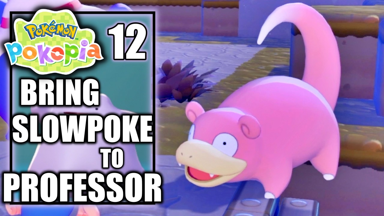 Pokemon Pokopia - Bring Slowpoke to Professor Tangrowth - Walkthrough Part 12