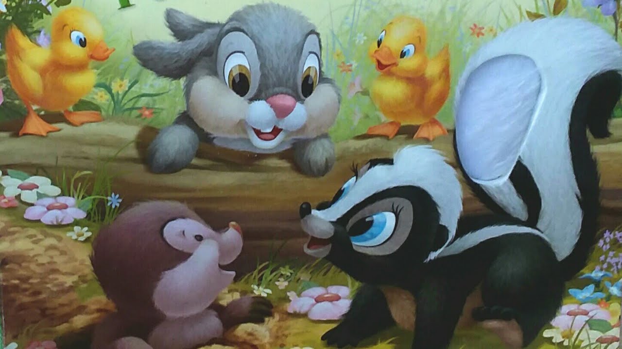 Disney Thumper book / Read Aloud / Thumpers Furry Friends