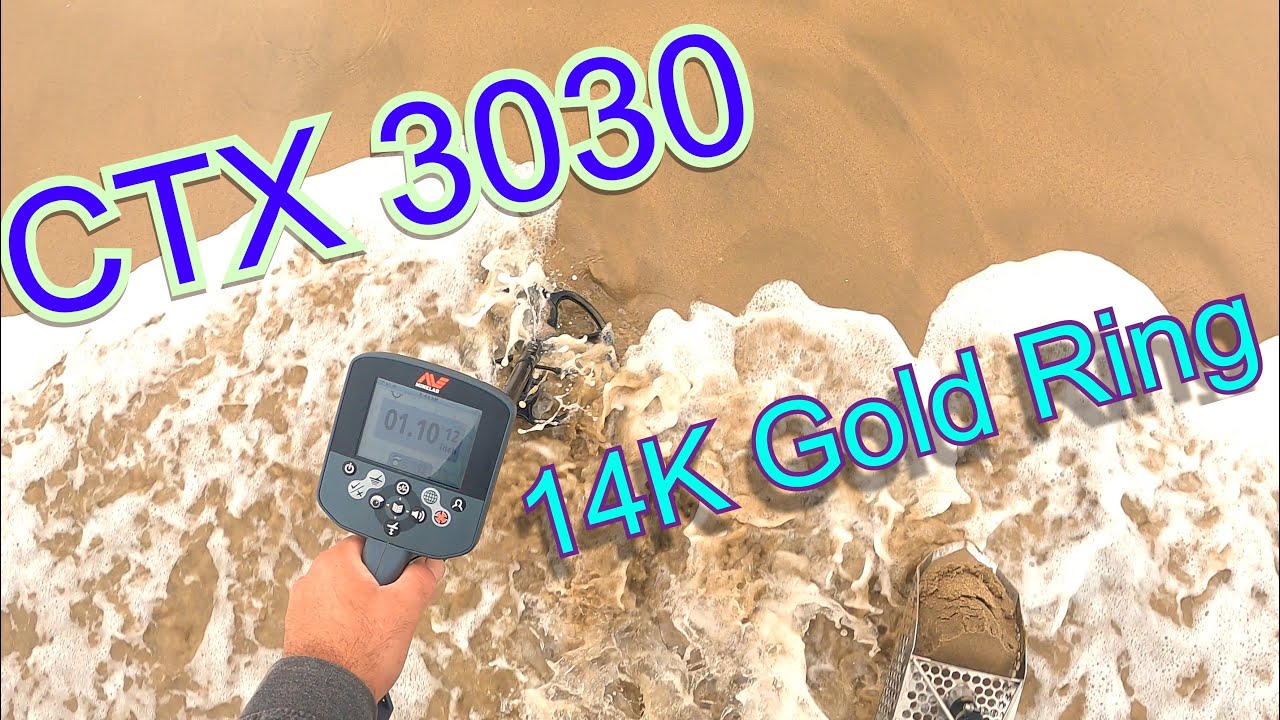 Found 14K Gold Ring, CTX3030  Metal Detecting Hermosa Beach