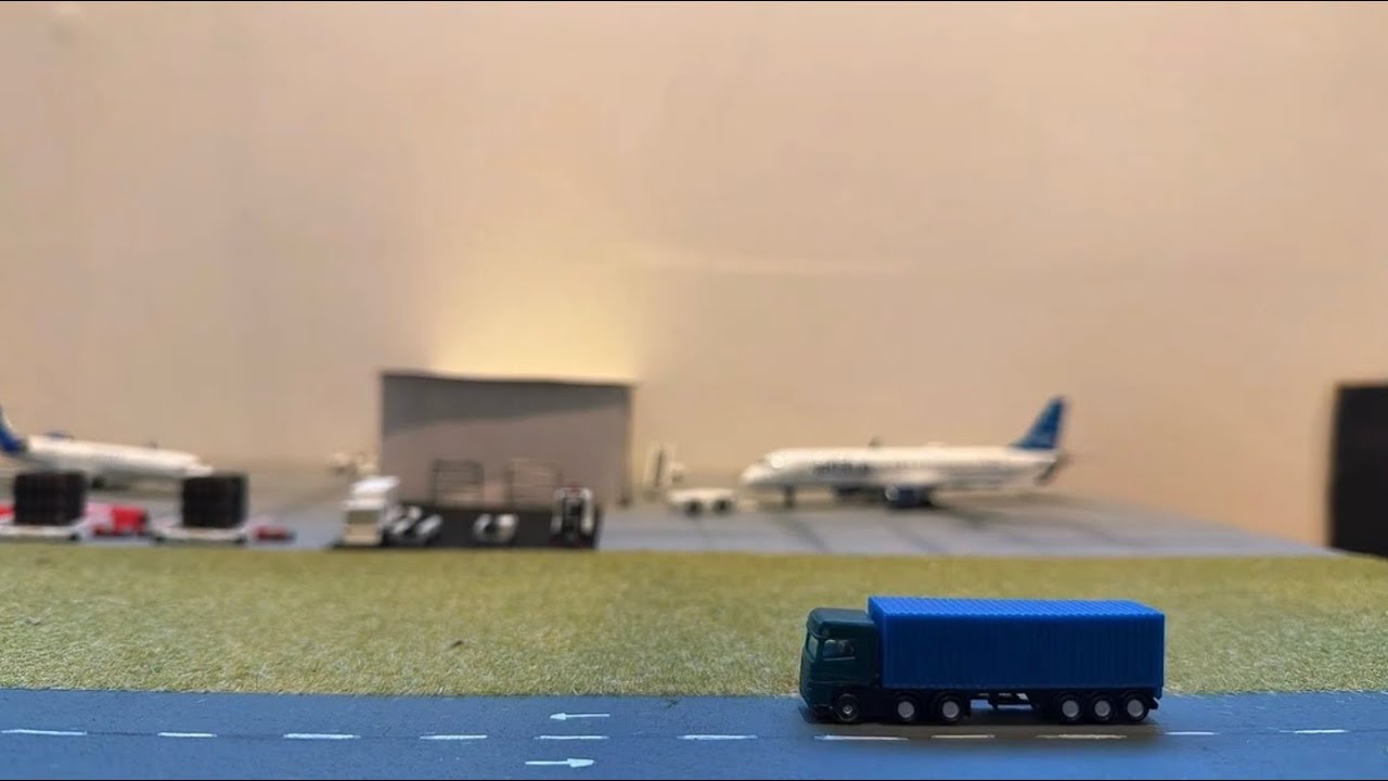 Runway Runaway (a stop motion car chase)