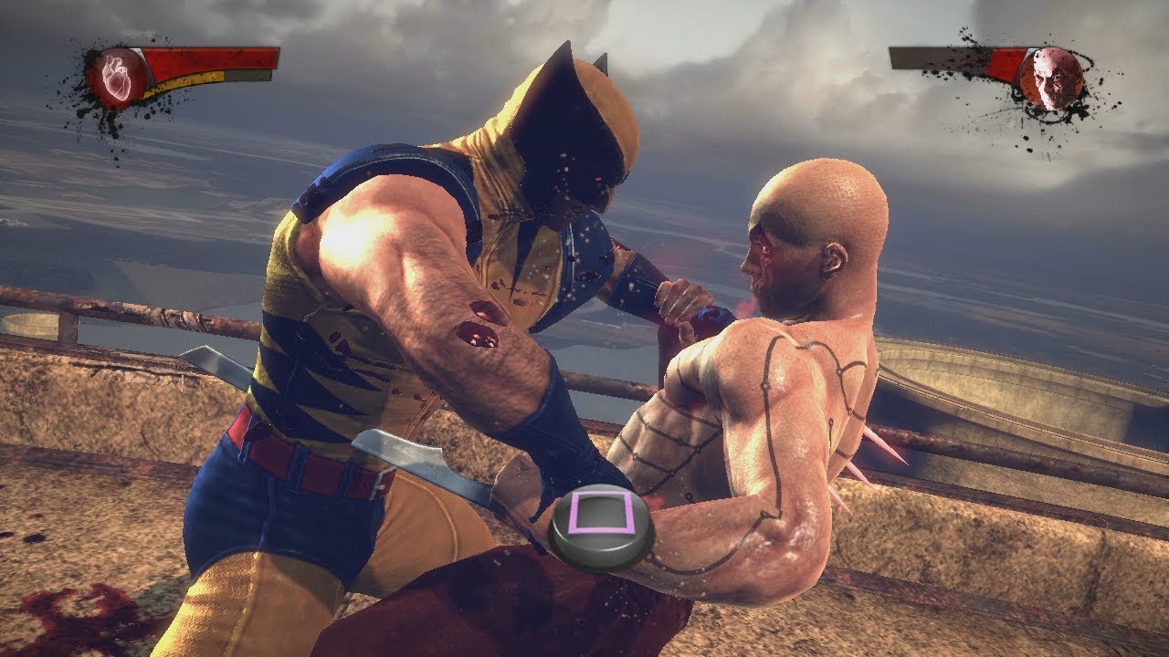 X-Men Origins: Wolverine (PS3)(Classic Suit Walkthrough)[Final] - Wolverine fights Deadpool