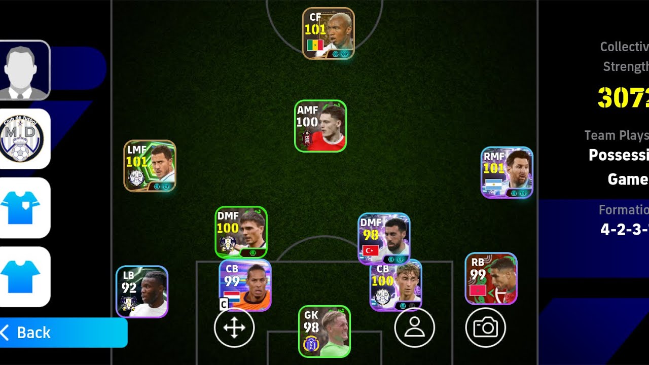 Mobile games EFOOTBALL.  come back is real 🔥 #mobile @play_efootball @LeoMessi  #efootball #mbappe 
