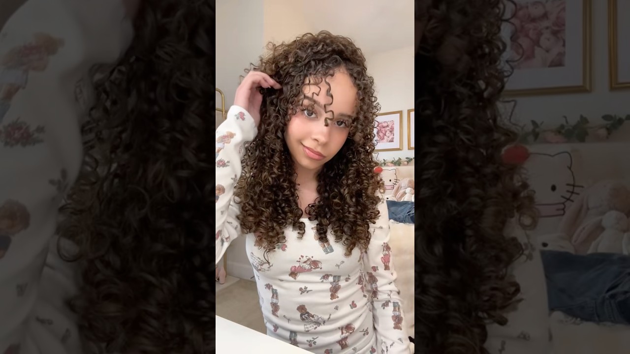 For those wondering my curl routine drops tomorrow!! #cute #curlygirl #trending #foryou