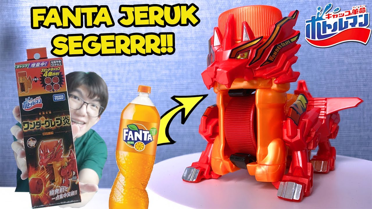 Bottleman Fanta Orange Lebih Worth?? Unboxing Bottleman Wonder Grape Homura - Bottleman Indonesia