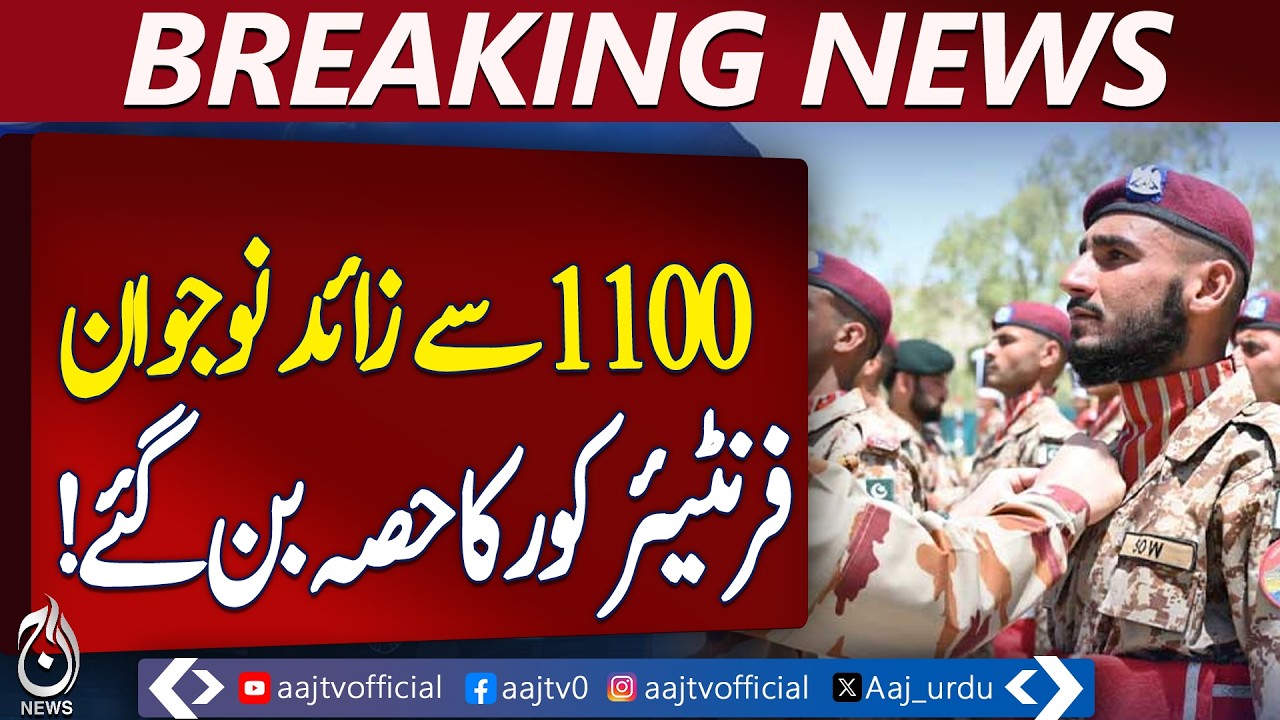 FC Balochistan North Passing Out Parade | 1,100+ Recruits Graduate | Loralai