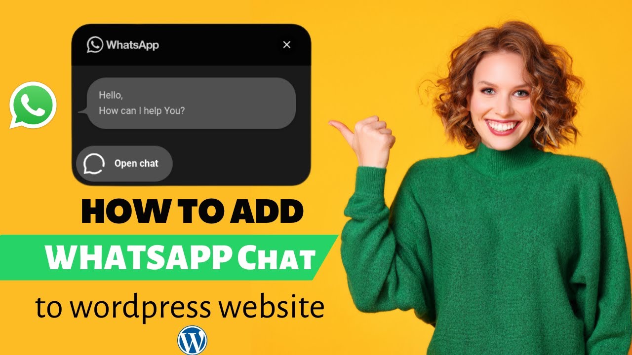 How to Add WhatsApp Chat to WordPress website free | JoinChat Plugin | WhatsApp plugin | Your Tarak