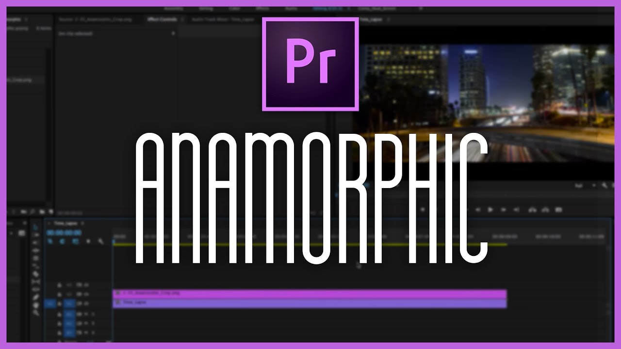 How to Export 2.35:1 Anamorphic in Adobe Premiere Pro