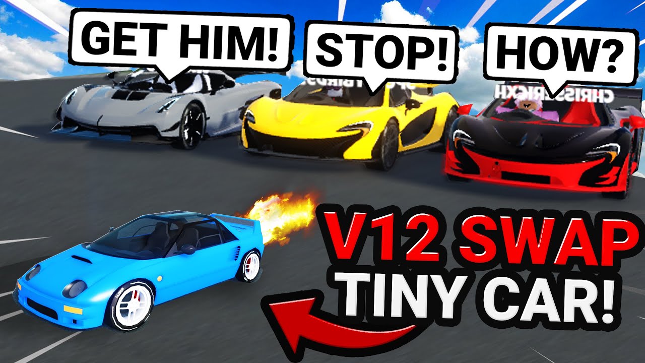 V12 Swapped TINY Car Trolls Super Car Owners! (Drive World)