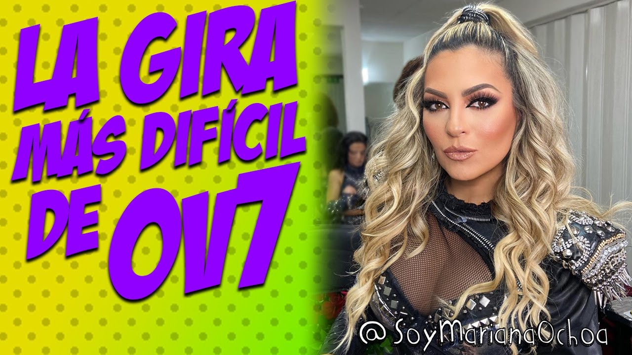 Así fueron los preparativos para la gira de OV7 . Mariana Ochoa