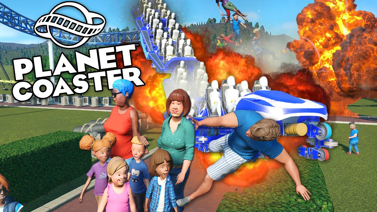 Создание ХУДШЕГО тематического парка в Planet Coaster.