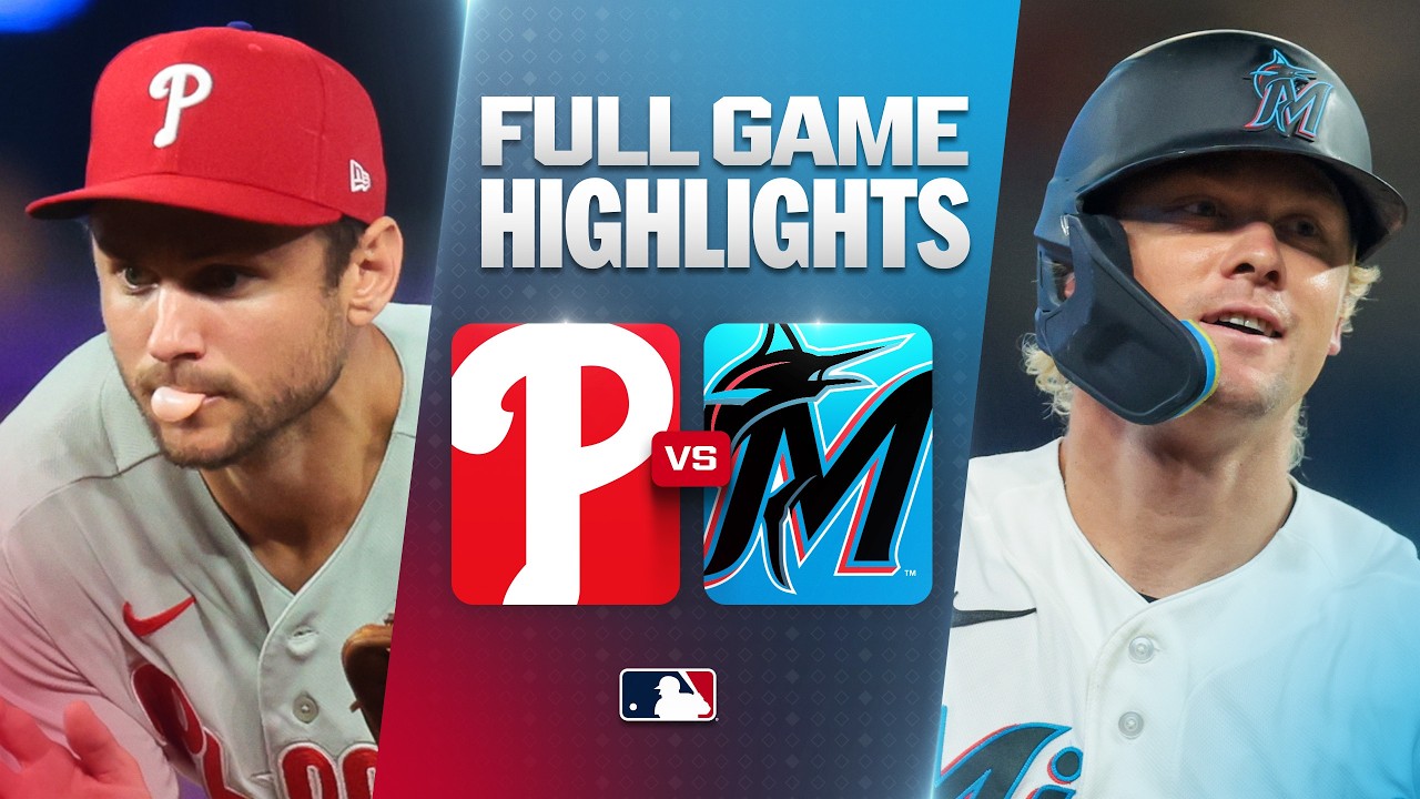 PHILLIES vs. MARLINS: Official Full Game Highlights (July 28) | 2026 MLB Season