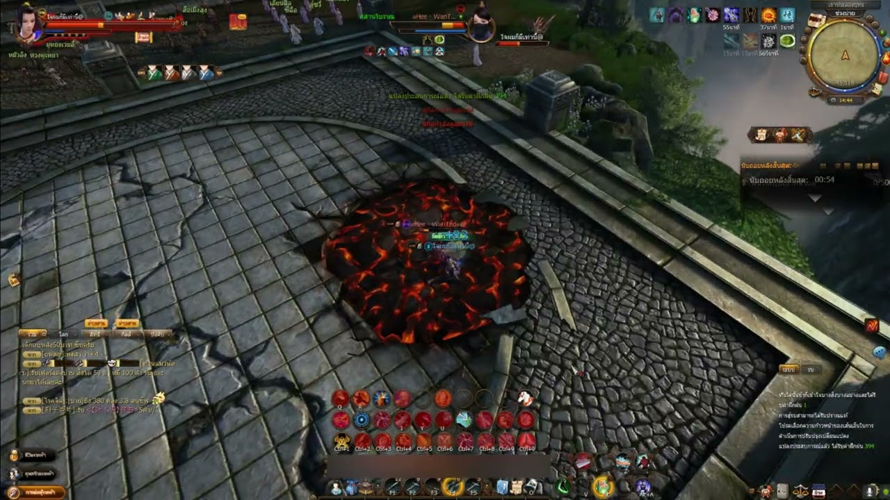 Age of Wushu TH[Kirin] - [Sky Ladder] ใจผม Vs น้อนหยก/PRAYUT/๏Hee丶WanTed๏/เจม [แปดชุดบัวสลาย]